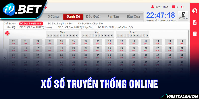 Xổ số truyền thống online